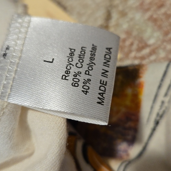 Recycled Threads Nashville Music Festival Sleeveless Fringe Crop Top - Size L - Picture 8 of 14